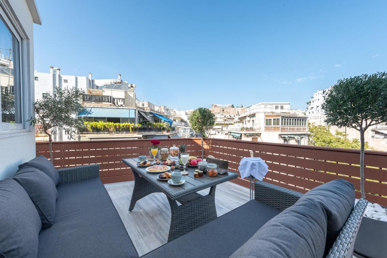 Apartament Acropolis Divine Penthouse Ateny Zewnętrze zdjęcie