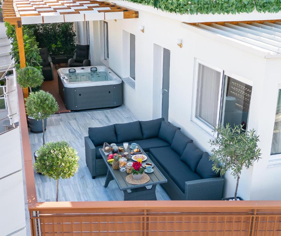 Apartament Acropolis Divine Penthouse Ateny Zewnętrze zdjęcie